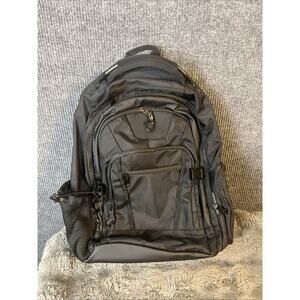 Traveler’s Choice 19" Direct Multi-Pocket Laptop Backpack Black